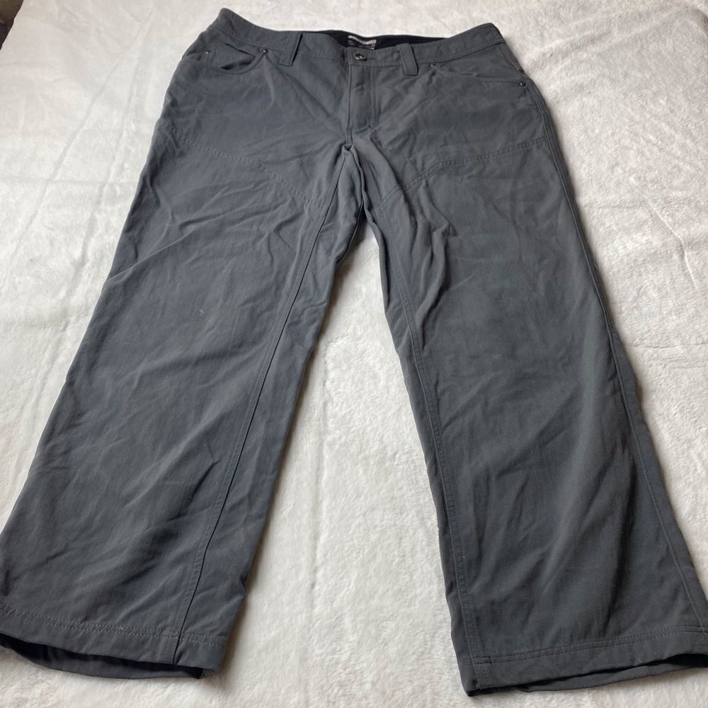 Marmot Gray Twill Pants Size 34